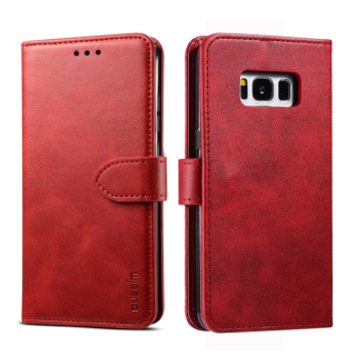 Knižkové puzdro pre Samsung Galaxy S8 Plus - Solid červené