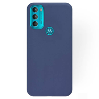 Silikonový obal na Motorola Moto G71 5G - modrý