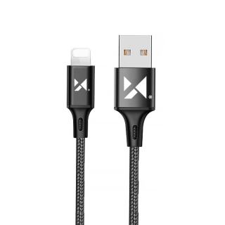 Wozinsky kábel USB - Lightning 2,4A 1m čierny (WUC-L1B)