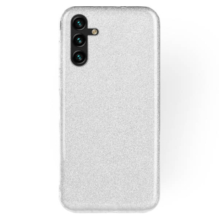 Silikónový kryt na Samsung Galaxy A54 5G - Glitter strieborný