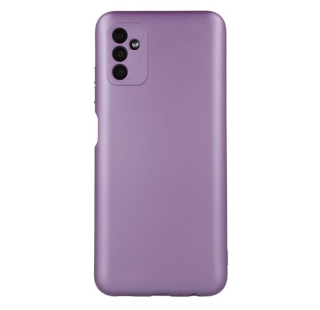 Silikónový kryt pre Samsung Galaxy A14 4G / A14 5G - Metallic fialový