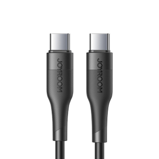 Rýchlonabíjací kábel Joyroom USB C - USB Type C - 3A, 60W 1,2m čierny