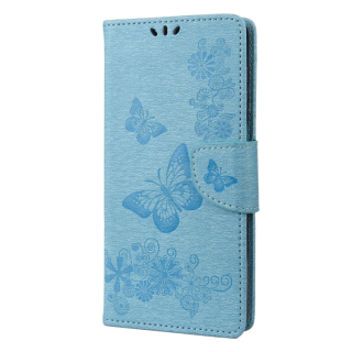 Knižkové puzdro pre Samsung Galaxy A14 4G / A14 5G - Butterfly modré