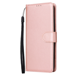 SOLID Peňaženkové puzdro pre Xiaomi Redmi Note 13 5G - ružové
