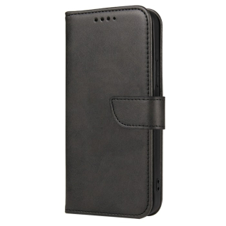 BUCKLE Peňaženkové puzdro pre Samsung Galaxy A54 5G - čierne
