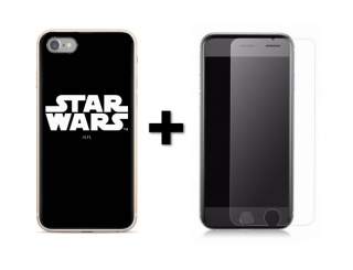 SKLO + PÚZDRO 2v1 pre iPhone 7, 8, SE 2 Star Wars
