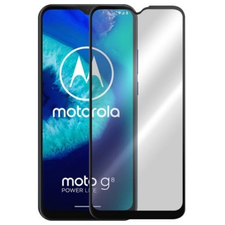 Tvrdené sklo 9D pre Motorola G8 Power Lite Čierne